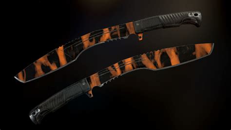 Collection Knives Kukri Models Vr Ar Low Poly Cgtrader