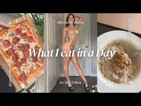 FULL DAY OF EATING 7 WEEKS OUT BIKINI PREP Bikini Prep Diaries Ep