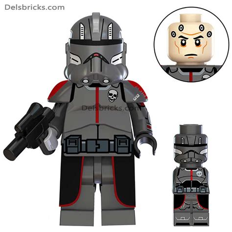 Echo - The bad Batch Lego Star wars Minifigures – DelsBricks Minifigures