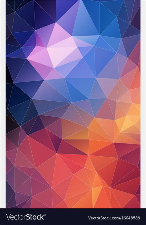 Vertical triangle pattern abstract background Vector Image