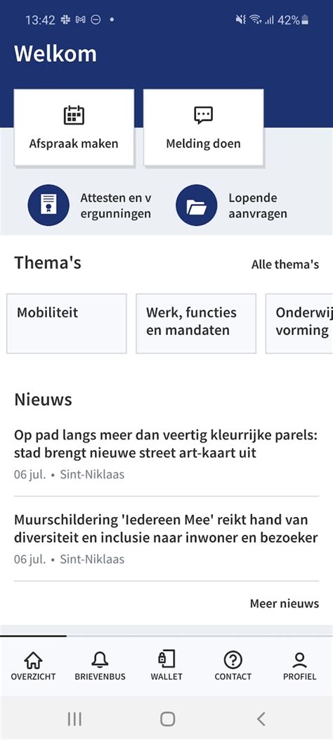 Mijn Burgerprofiel App En Gemeente Apps Vlaanderen Be