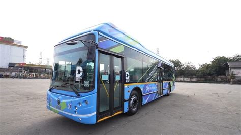 Delhi CM Arvind Kejriwal Flags Off India Made AC Low Floor Electric Bus