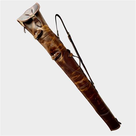 Handmade Leather Shotgun Case Rifle Scabbard Gun Sling Rifle Slip