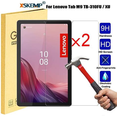 2 PACK Screen Protector Lenovo Tab M11 TB330FU M10 5G TB 360ZU M9