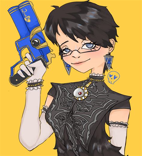 Bayonetta Fanart Cool Pose Themachinegirl Illustrations Art Street