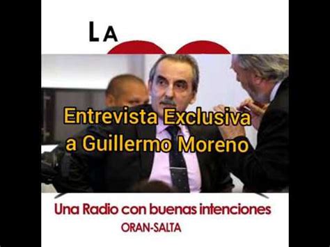 Entrevista A Guillermo Moreno Economista Y Ex Secretario De Comercio