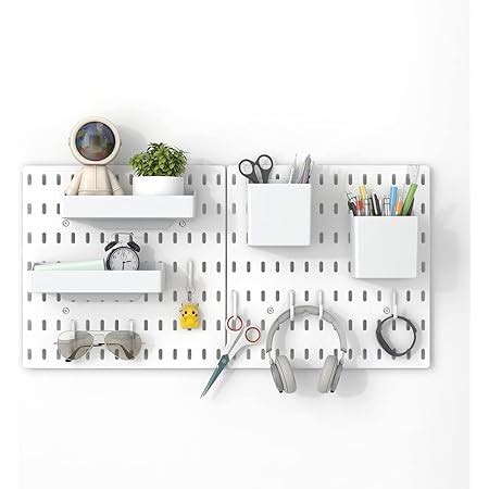 Amazon VUSIGN Pegboard Combination Wall Organizer Kit Wall Mount