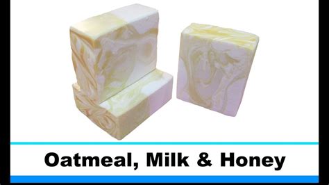 Oatmeal Milk And Honey Cold Process Soap Making And Cutting 35th Loaf