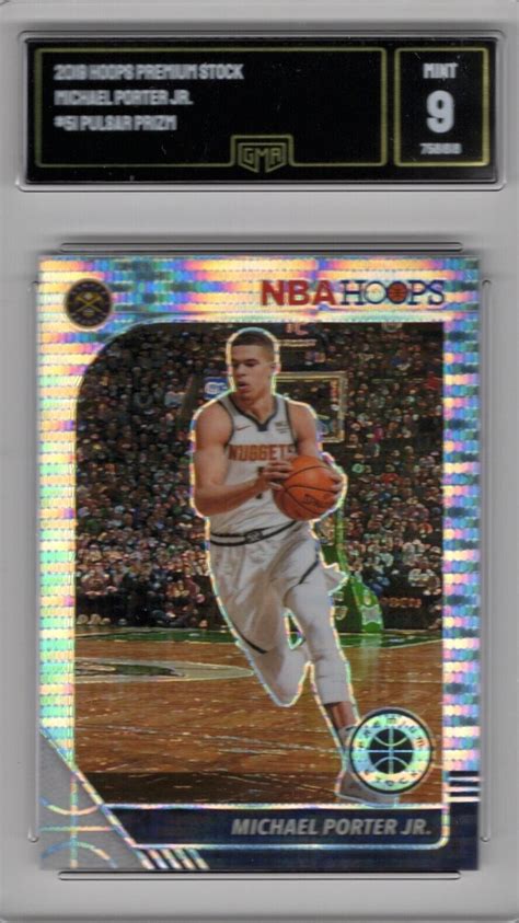 Hoops Michael Porter Jr Premium Stock Pulsar Prizm Nuggets Gma