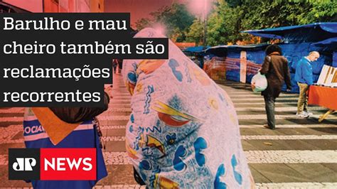 Moradores da Zona Sul reclamam de acampamentos em calçadas YouTube