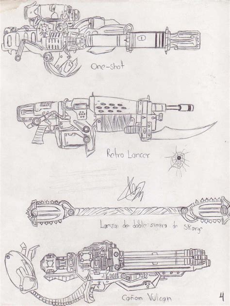 Gears Of War Weapons - Part IV by FinalDarkHunter on DeviantArt