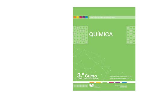 Libro De Química 3 BGU PDF 2023 2024