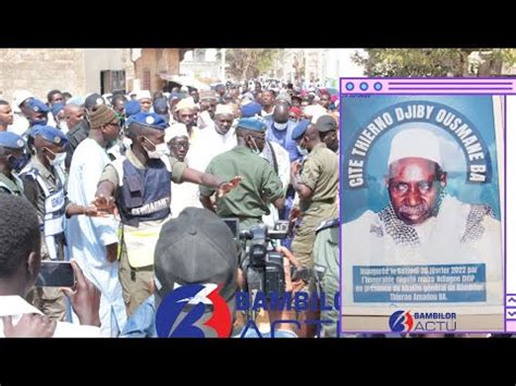 Bambilor Ndiagne Diop baptise le quartier Darou Salam cité Omar Gueye à