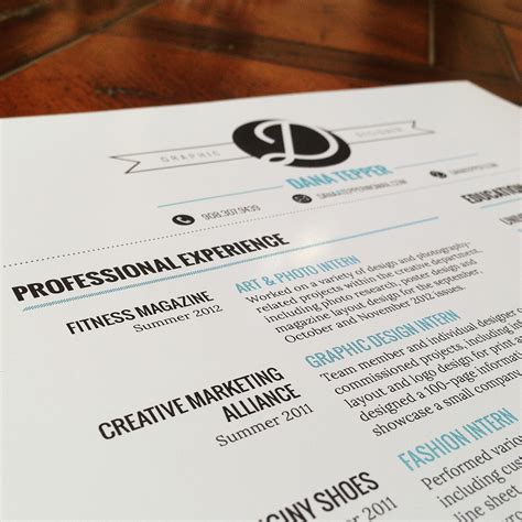 Resume On Behance