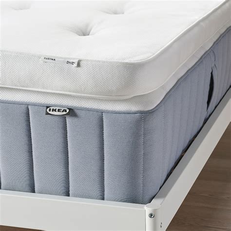 TUSTNA White, double mattress topper - IKEA Ireland