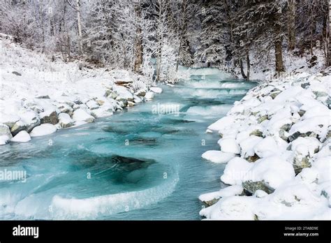 Arroyo Congelado En Invierno Fotograf As E Im Genes De Alta Resoluci N