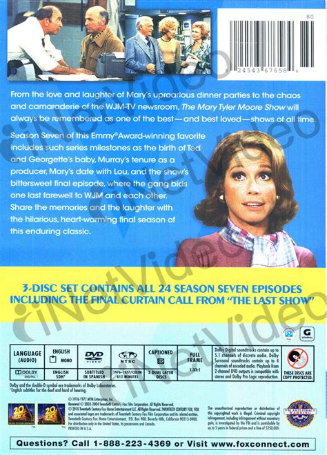 The Mary Tyler Moore Show The Complete Seventh Season On Dvd Movie