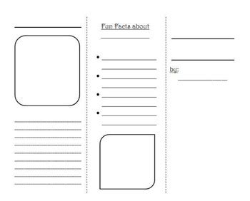 Free Printable Blank Brochure Templates - PRINTABLE TEMPLATES