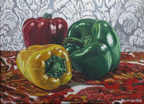 Bell Pepper Painting By Huey Chih Ho Saatchi Art