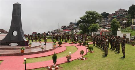 Assam Rifles organized a wreath-laying ceremony » MokokchungTimes.com