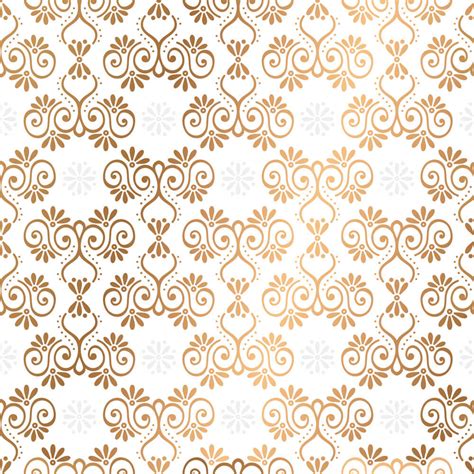 Papel de Parede Arabesco Branco e Dourado Arte Destaque Papéis de