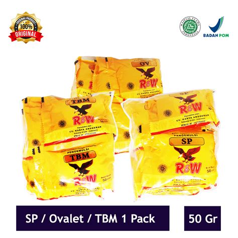 Jual Emulsifier Sp Ovalet Tbm Pengemulsi Pelembut Pengembang Kue Roti