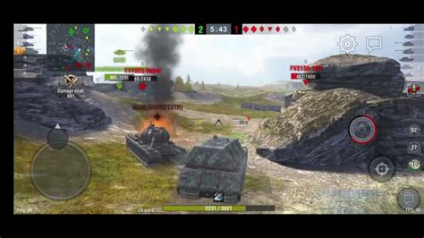 Maus 3 Kill WoT Blitz Gravity Force YouTube