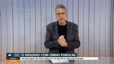 Jornal do Almoço SC Blumenau Valther Ostermann comenta os