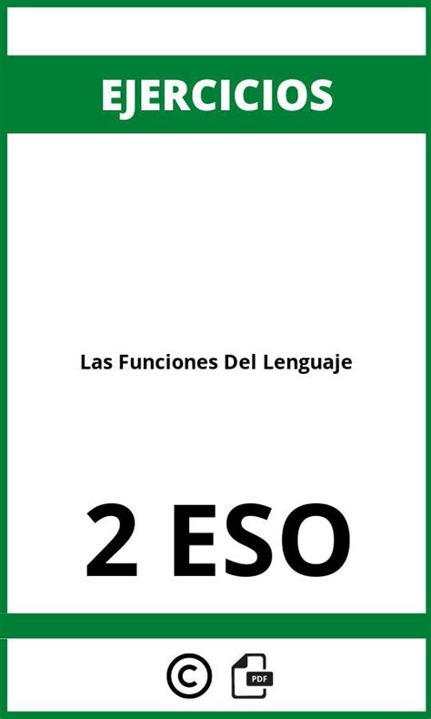 Actualmente Funciones Del Lenguaje Ejercicios Resueltos Bachillerato