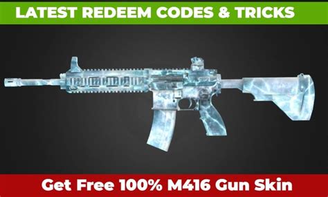 Pubg M416 Glacier Skin Redeem Codes 2024 National Day Review