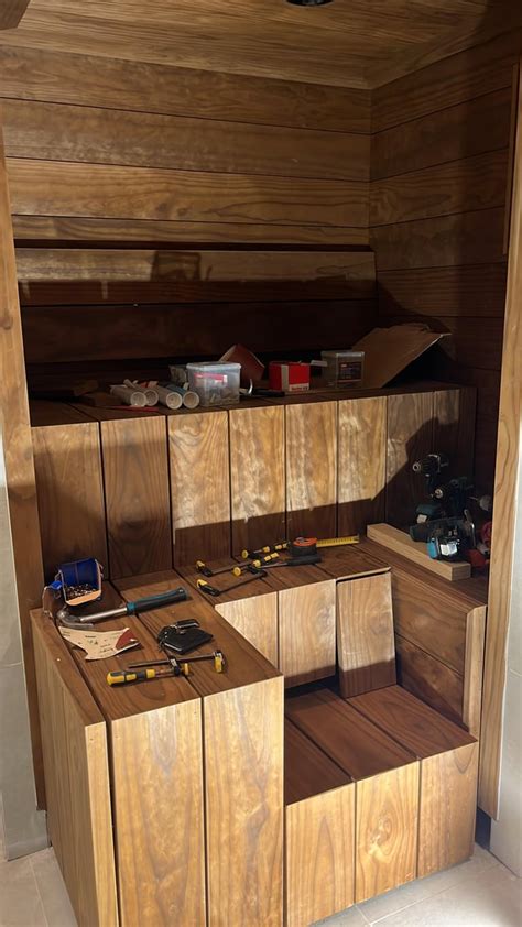 Sauna project is almost finished. : r/Sauna