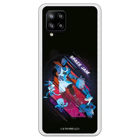 Funda Original Compatible Con Samsung A42 5g Space Jam Fondo Negro