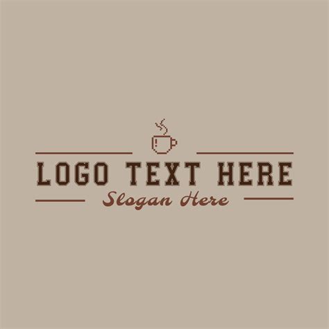 Brown Coffee Shop Logo | BrandCrowd Logo Maker