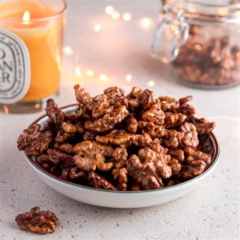 Easy Air Fryer Candied Walnuts Cooking With Camilla