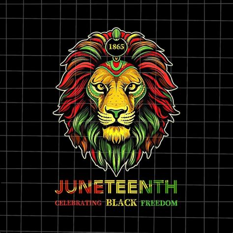 Lion Juneteenth Celebrate Black Freedom Png Lion Africa Jun Inspire