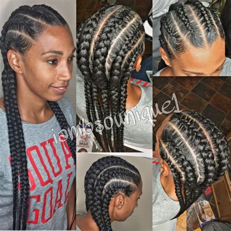 Feed In Braids Styles To The Back - Salves would also use cornrowing to ...