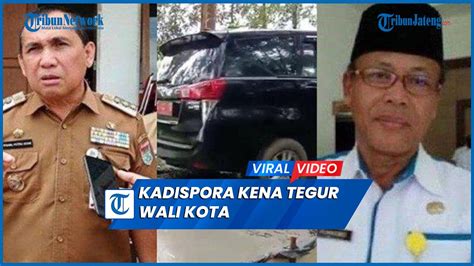 Kadispora Kena Tegur Wali Kota Imbas Viral Mobil Terobos Jalan Cor