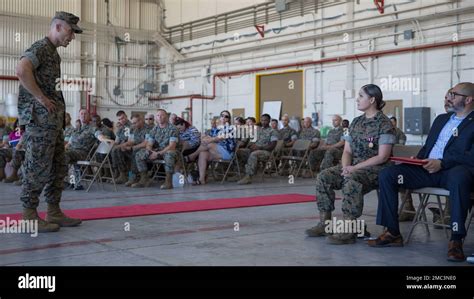 Us Marine Corps Lt Col William Pomeroy Left Commanding Officer