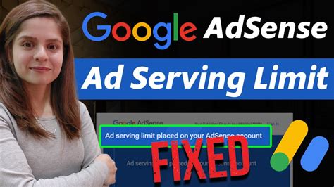 How To Remove Ad Serving Limit On Google Adsense Youtube