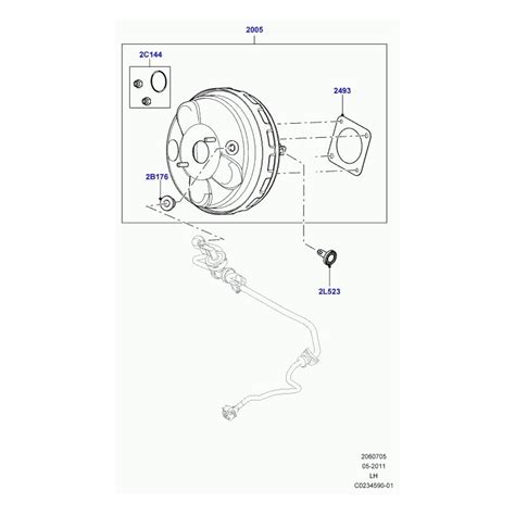 Commander Servo Frein Evoque Land Rover Lr Pas Cher Sur Rld Autos