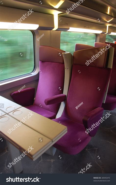 French Tgv Train Interior Stock Photo 30945475 Shutterstock