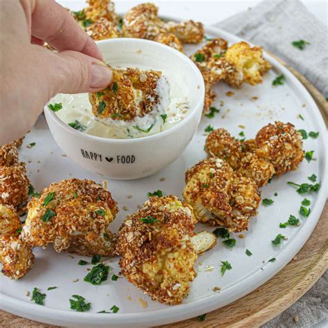 Love To Eat Blumenkohl Wings Aus Dem Backofen Vegetarisch Einfach