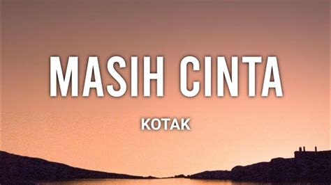 Kotak Masih Cinta Lirik Cover By Silvia Nicky Youtube