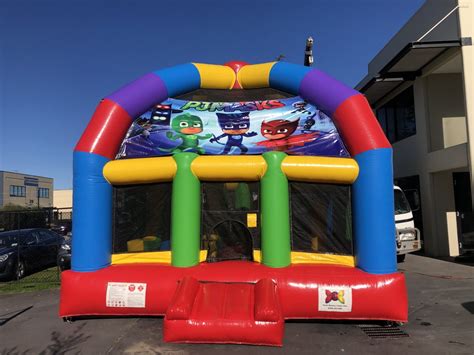 Pj Masks Mega Dome Perth Bouncy Castle Hire