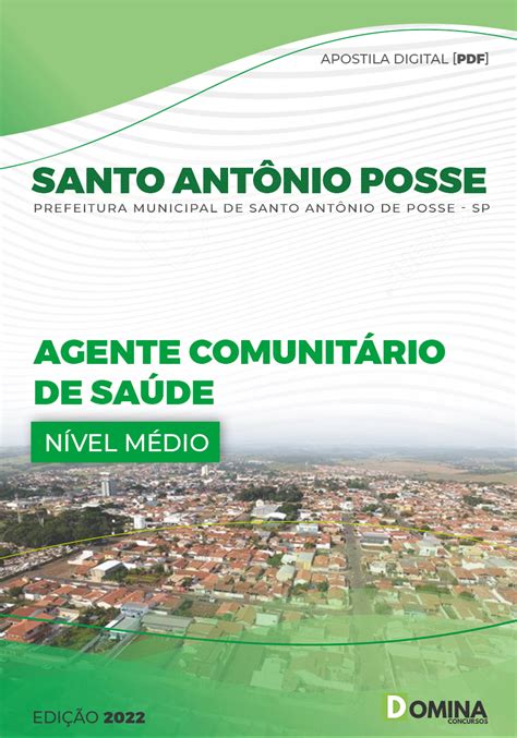 Apostila Pref Santo Ant Nio Posse Sp Agt Comunit Rio Sa De