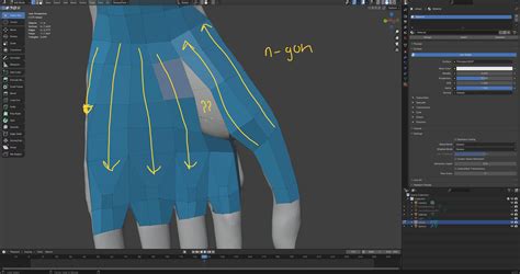 Modeling I Am Having Trouble Doing Retopology For The Hand And I M