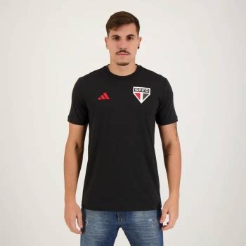 Camiseta Adidas São Paulo Concentração 2023 FutFanatics