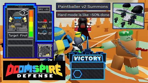 Paintballer V2 Skins And Leaks│[collab👾] Doomspire Defense│imesph Youtube