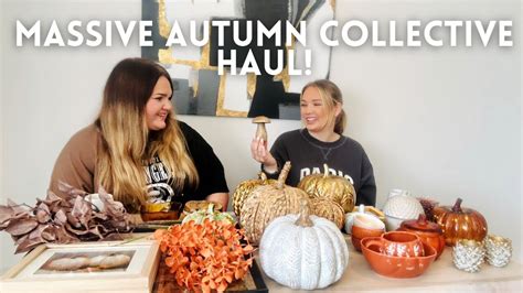 MASSIVE AUTUMN DECOR HAUL UK Etsy SHEIN Matalan The Range B M