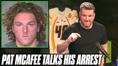 Pat McAfee Talks His Arrest, Why He Cut His Long Hair - YouTube